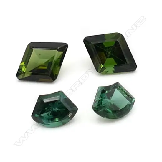 Tourmaline – 2.0ct. - 4 stones 2 pair of same size