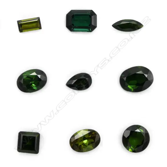 Tourmaline – 9 stones sample stones