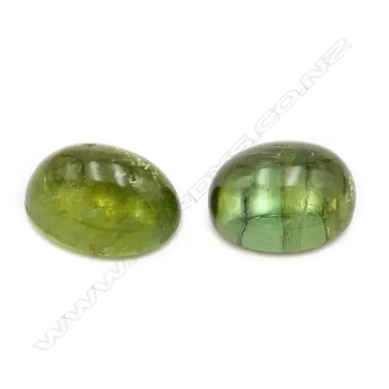 Tourmaline – 3ct. Pair cabochon