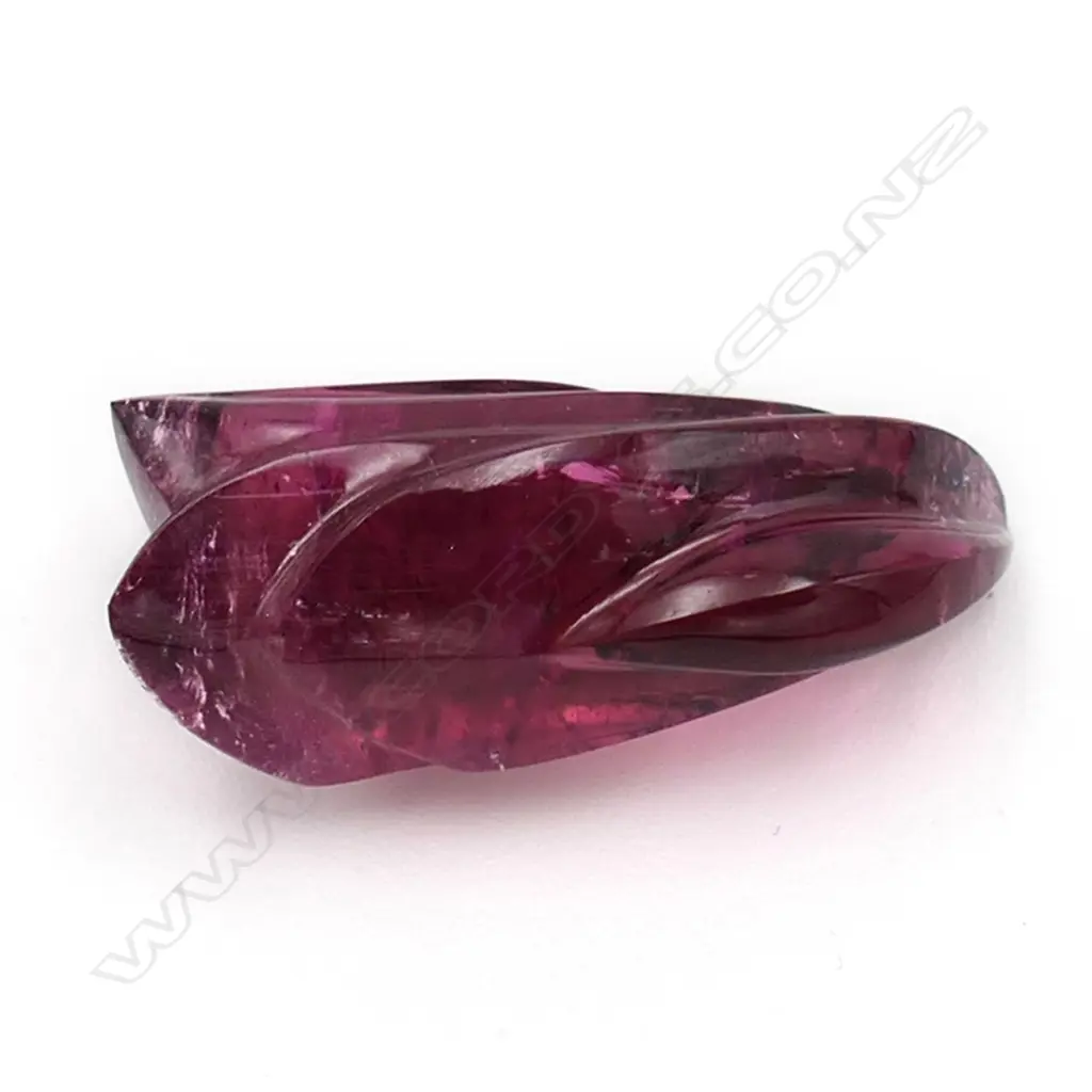 Tourmaline – 17.5ct. free form cut by Munsteiner/Germany well known by his unusual fancy cuts Image 1++