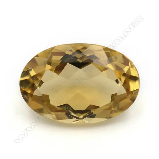Citrine – 12.47ct. oval
