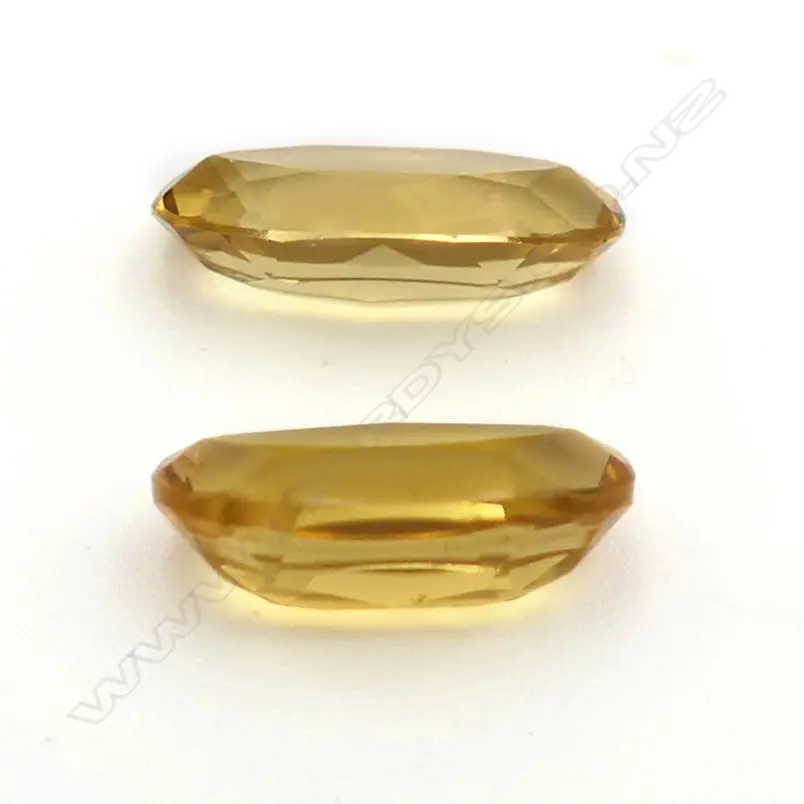 Citrine – 2.98ct. - 2 stones oval Image 1++