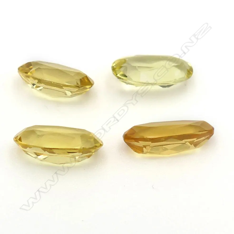 Citrine – 3.74ct. - 4 stones oval Image 1++