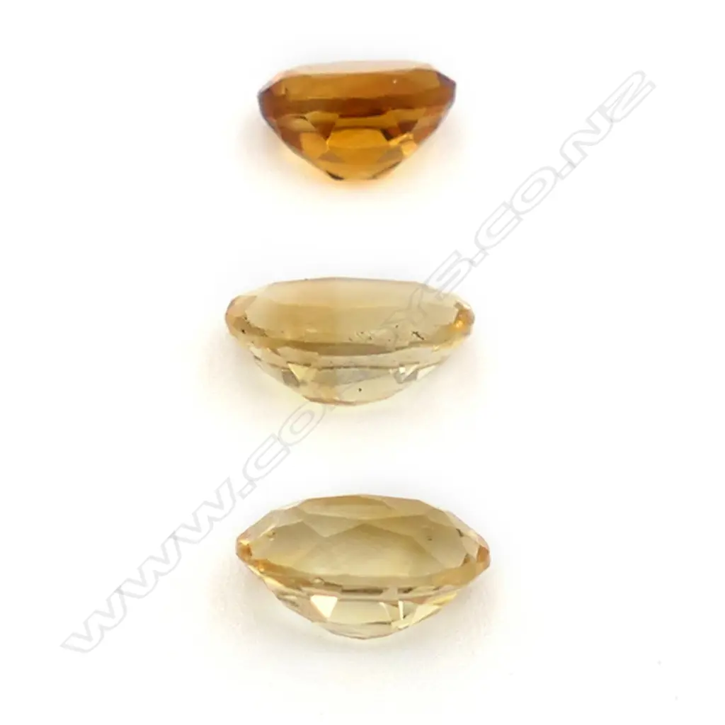 Citrine – 4.1ct. - 6 stones oval Image 1++