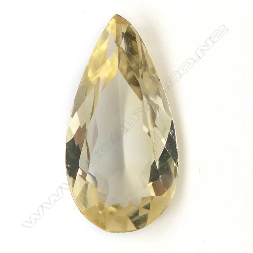 Citrine – 5.66ct. pear Image 1++