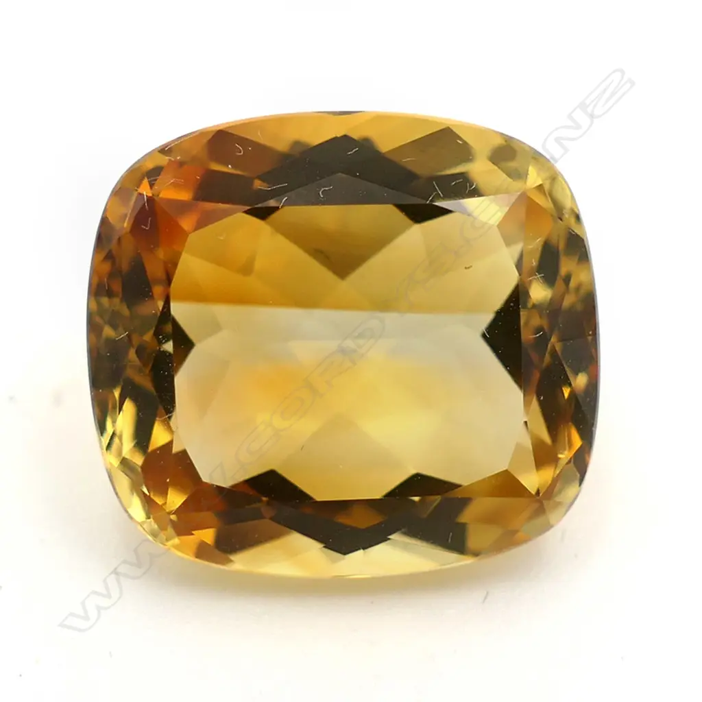 Citrine – 11.26ct. cushion Image 1++