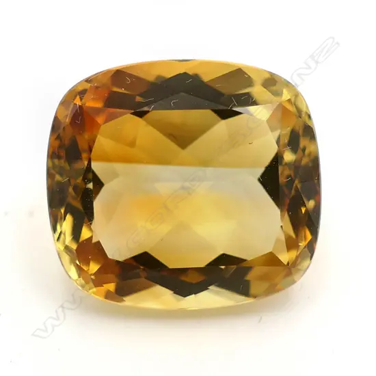 Citrine – 11.26ct. cushion