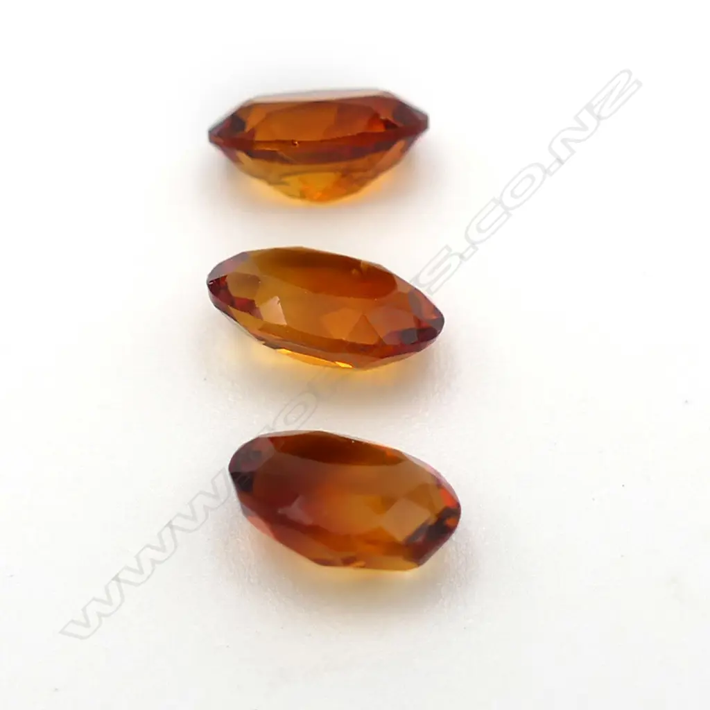Citrine – 3.5ct. - 6 stones oval Image 1++