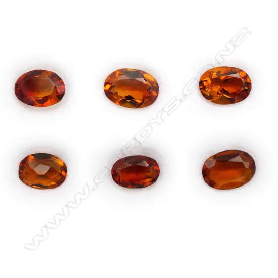 Citrine – 3.5ct. - 6 stones oval