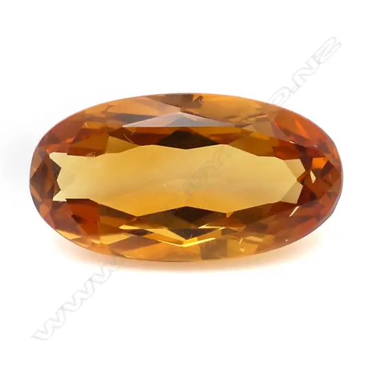 Citrine – 13.55ct. oval