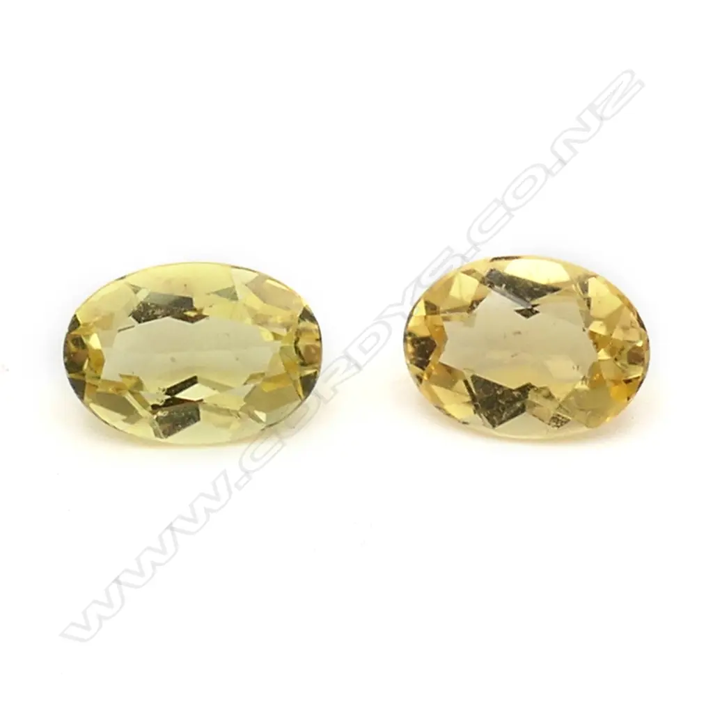 Citrine – 2.14ct. - 2 stones oval Image 1++
