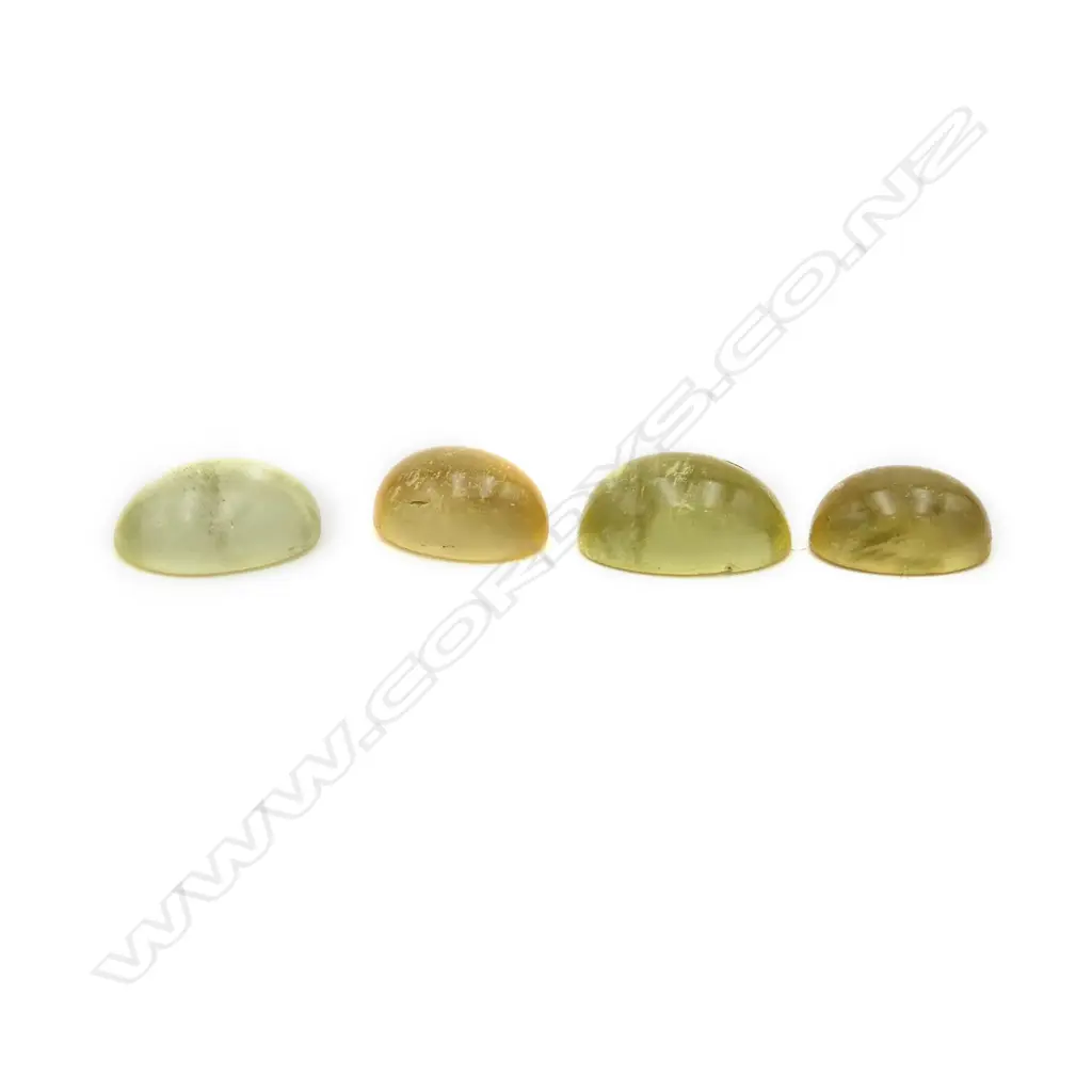 Citrine – 7.3ct. - 4 stones cabochon Image 1++