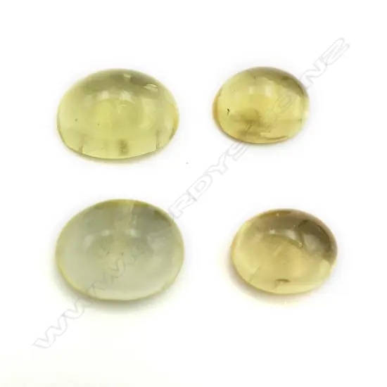 Citrine – 7.3ct. - 4 stones cabochon