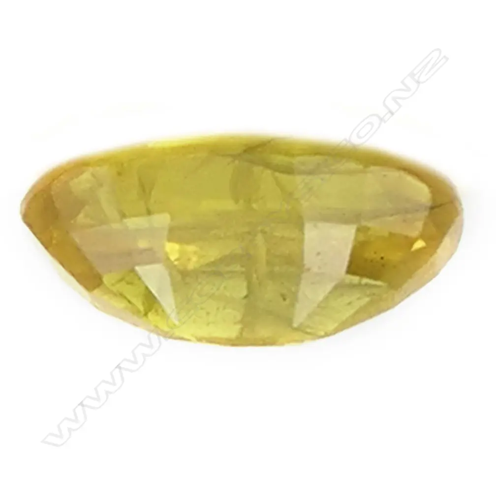 Yellow Sapphire – 1.28ct. oval Image 1++