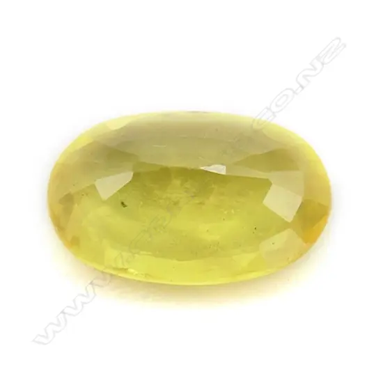 Yellow Sapphire – 1.02ct. oval