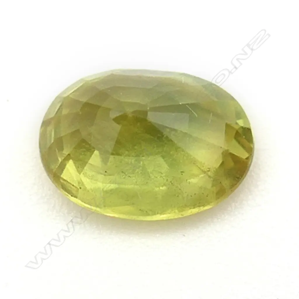 Yellow Sapphire – 1.26ct. oval Image 1++