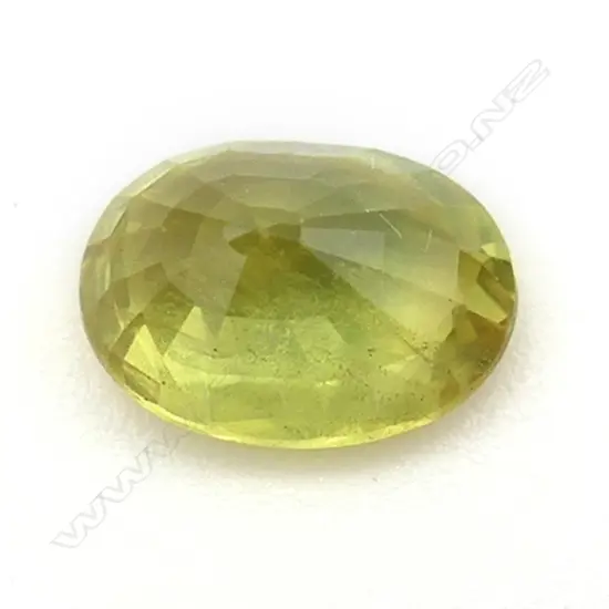 Yellow Sapphire – 1.26ct. oval