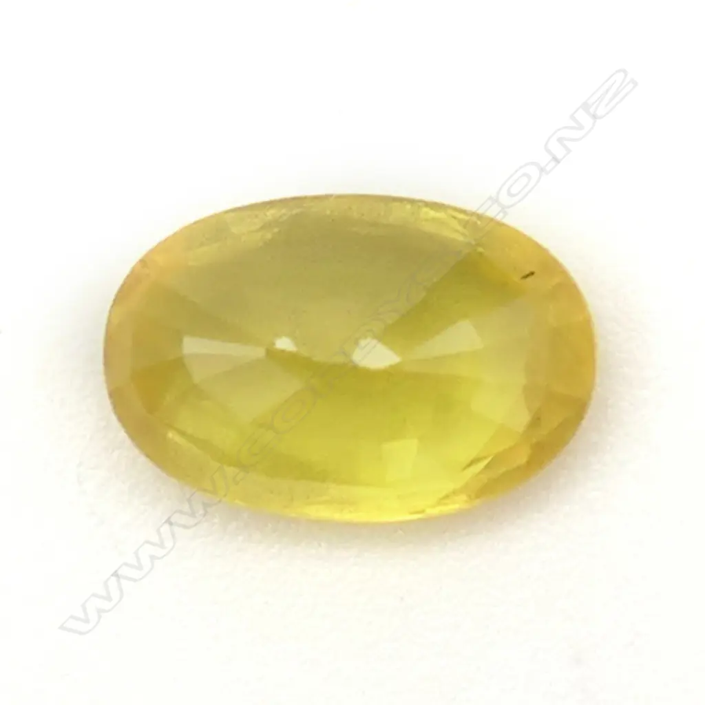 Yellow Sapphire – 1.10ct. oval Image 1++