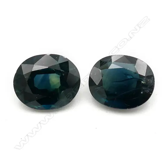 Sapphire – 5.4ct. - 2 stones oval