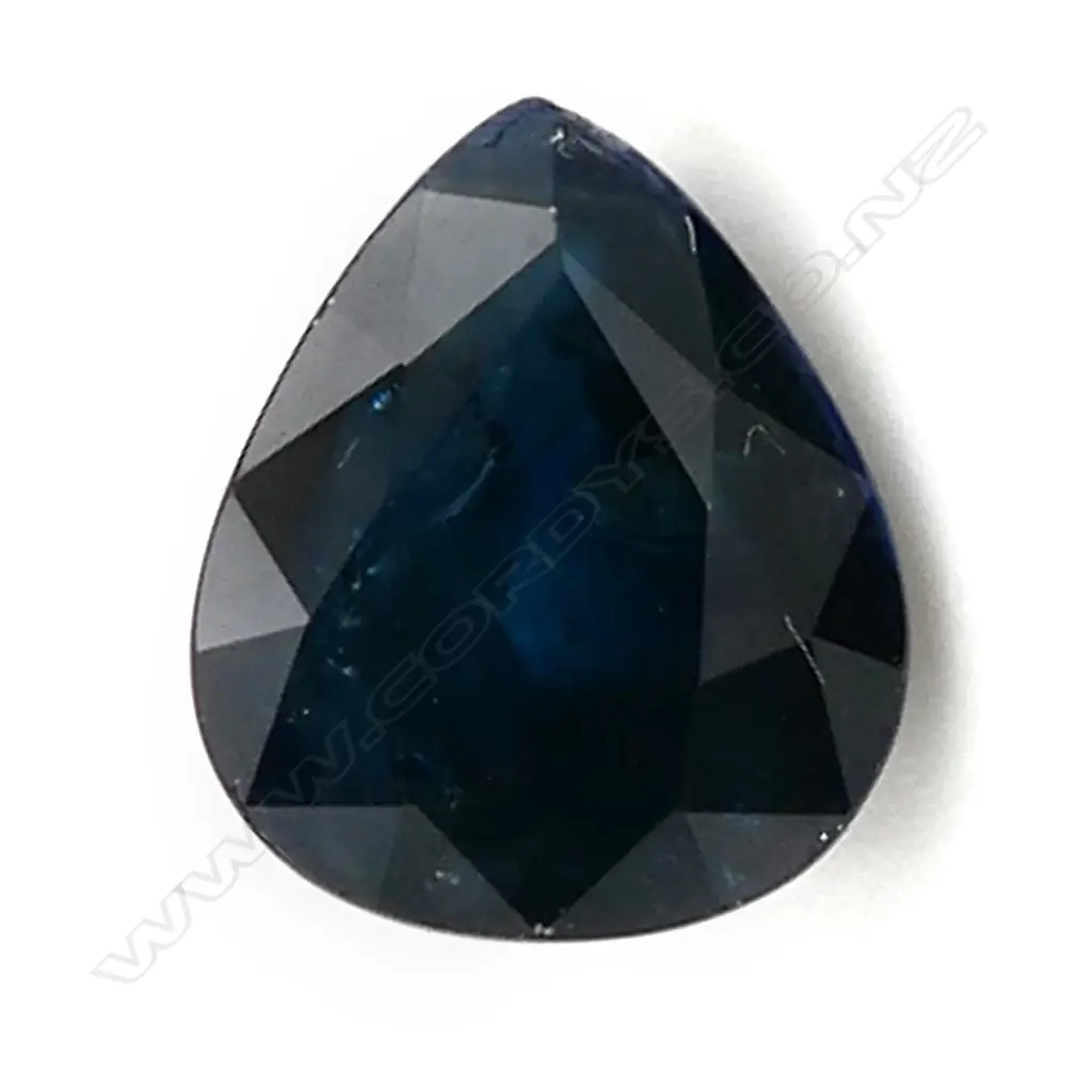 Sapphire – 2.66ct. pear Image 1++