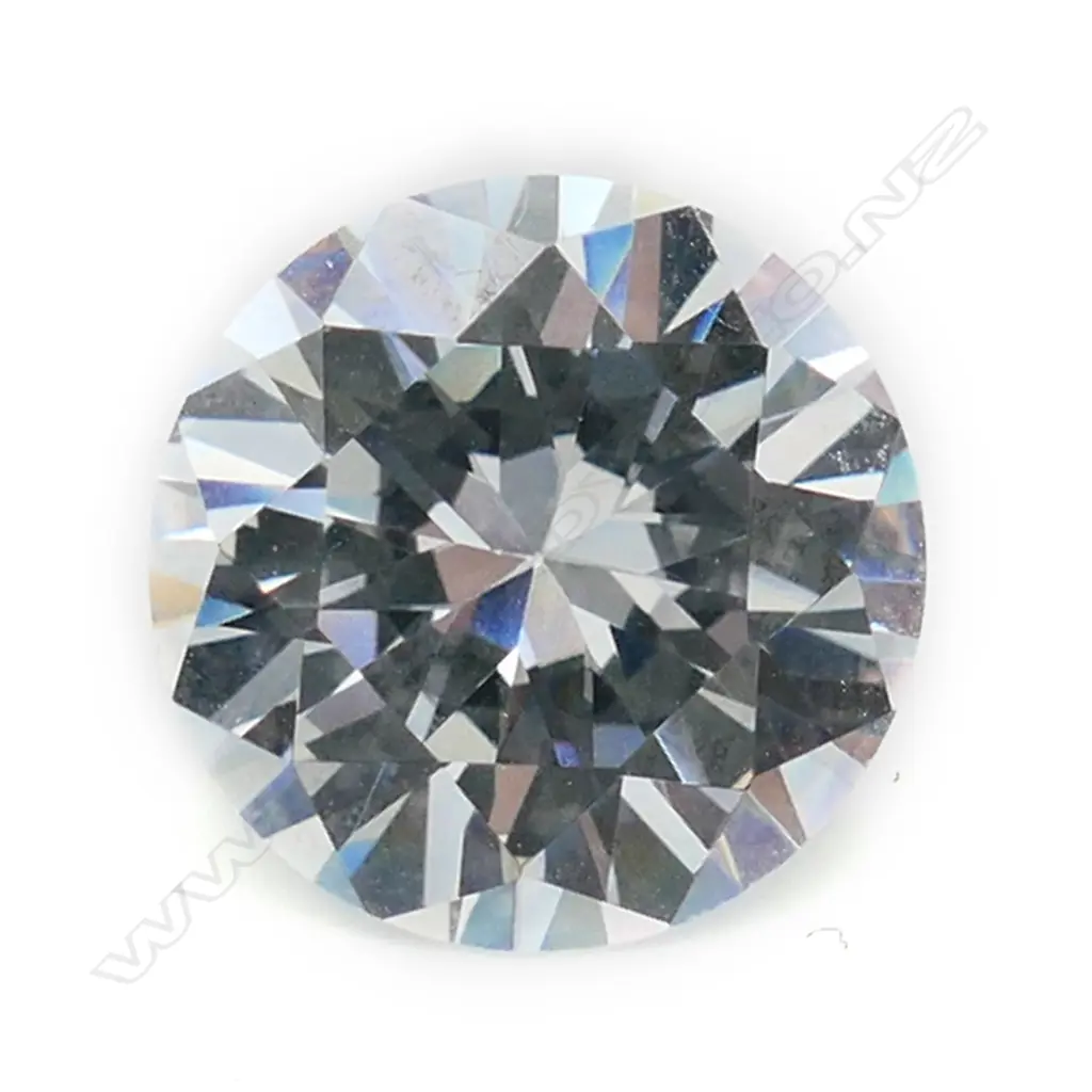 Moissanite – 12.72ct. round Image 1++