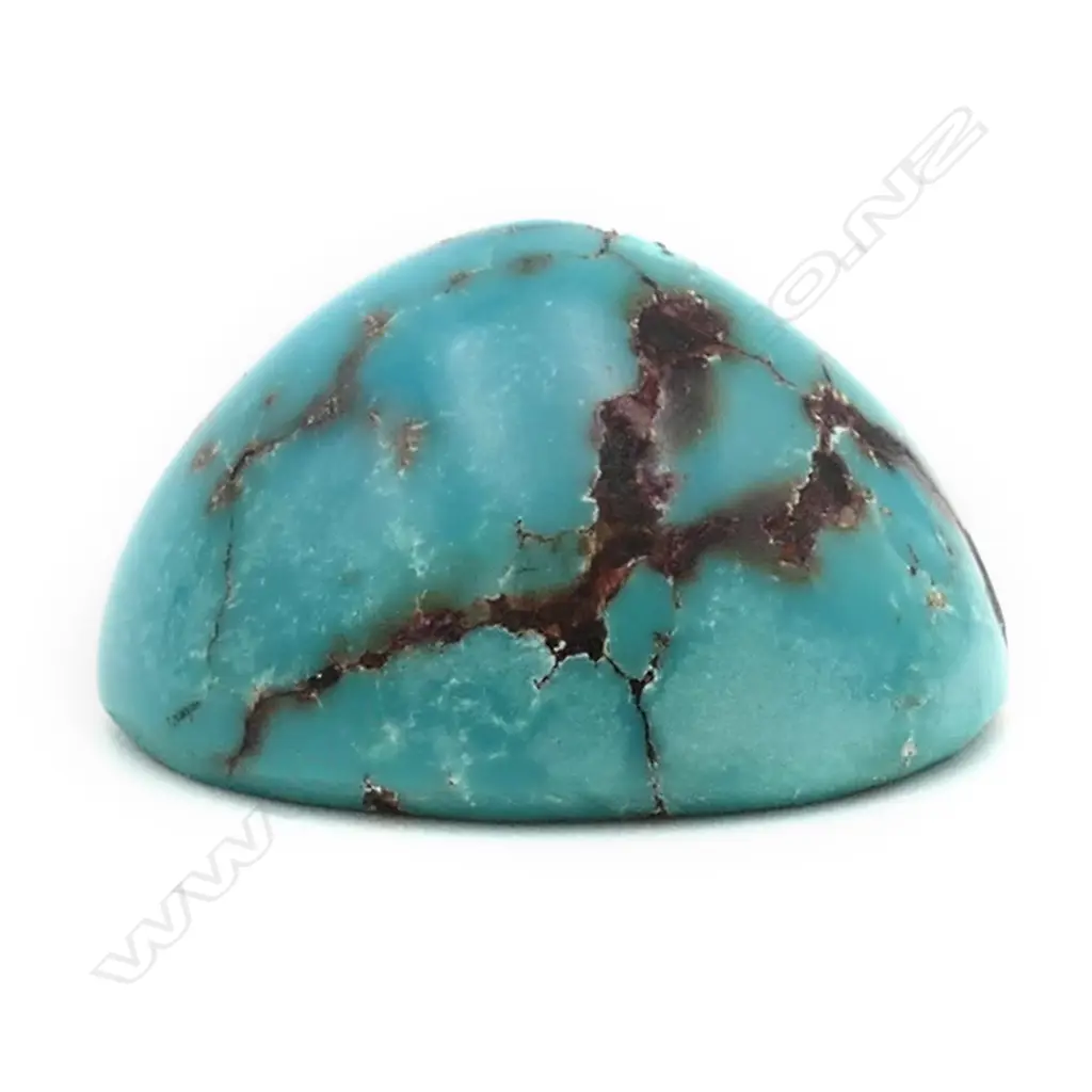 Turquoise – oval 16mmx19mmx11mm Image 1++