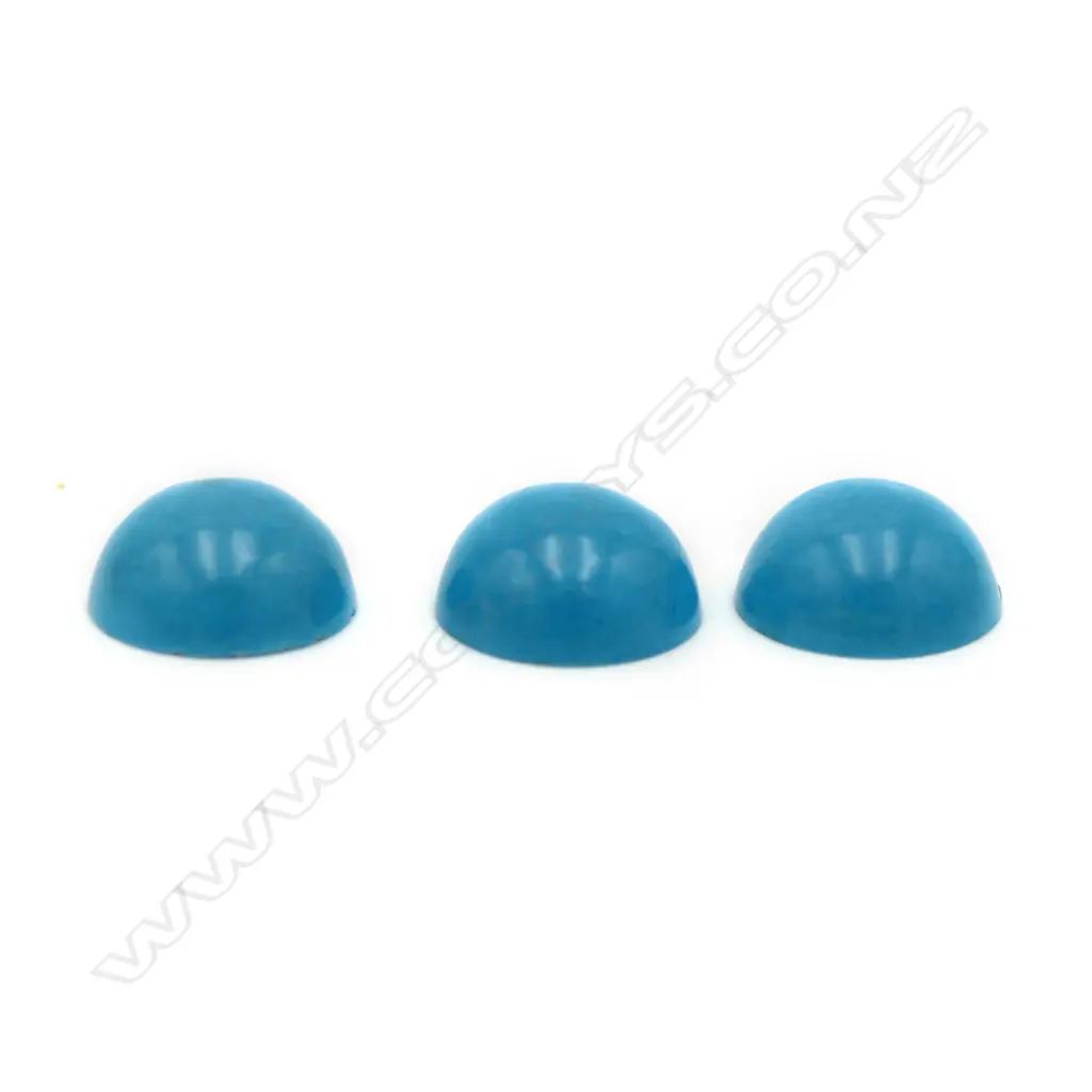 Turquoise – round – 6 stones diameter 8mm Image 1++