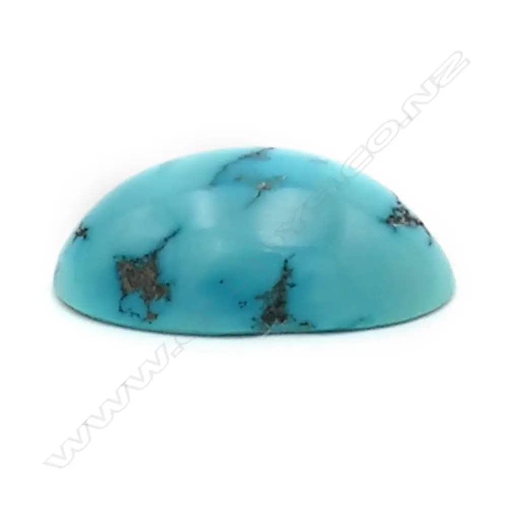 Turquoise – oval 20mm x12mm Image 1++