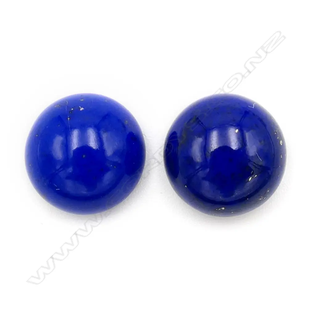 Lapis-Lazuli – 17.6ct. round cabochons Image 1++