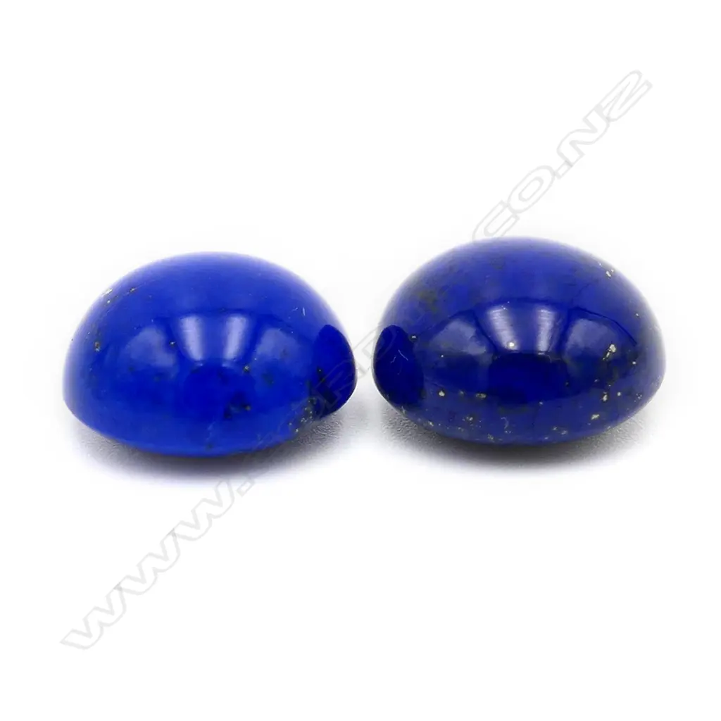 Lapis-Lazuli – 17.6ct. round cabochons Image 1++