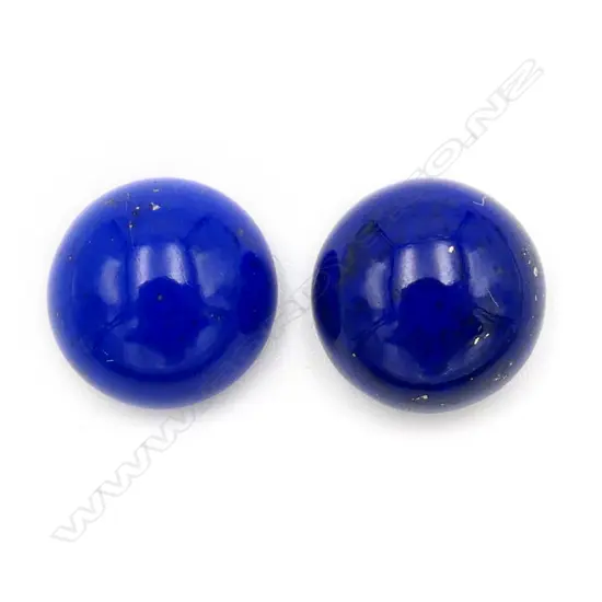 Lapis-Lazuli – 17.6ct. round cabochons