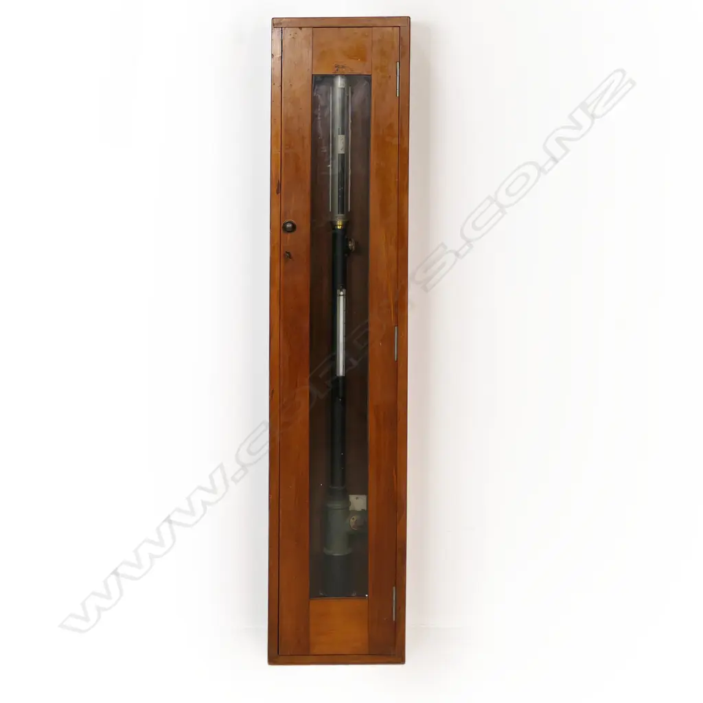 A quality 1920's scientific stick barometer made by Casella of London (Est.1858-), Image 1++