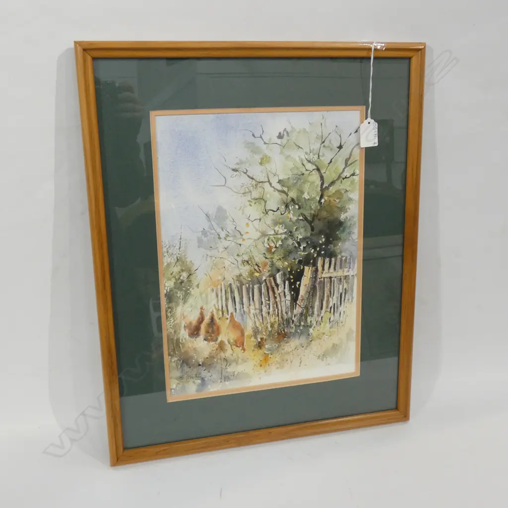 Erin McRobbie, ‘Back Yard’, watercolour, 360 x 260mm Image 1++