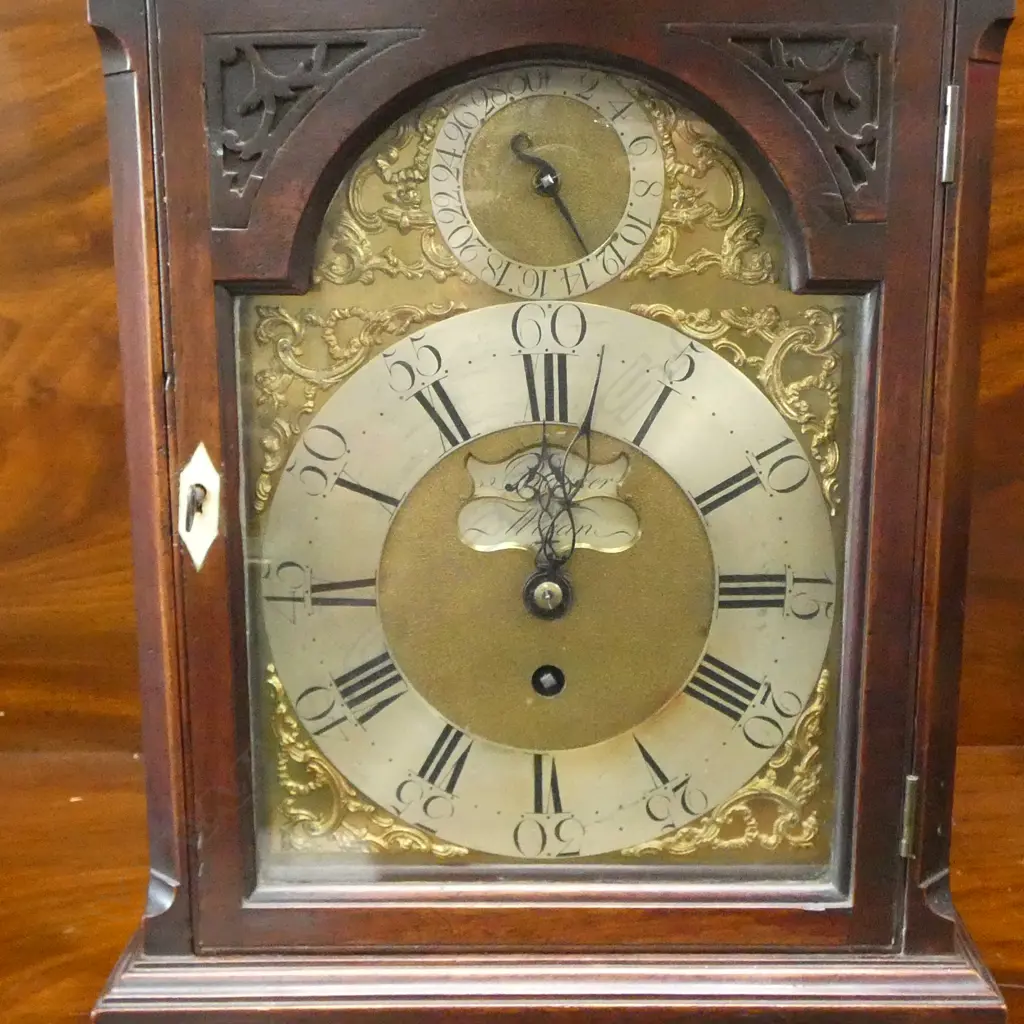 A Quality George III Barker of Wigan bracket clock, H.430mm.. Image 1++