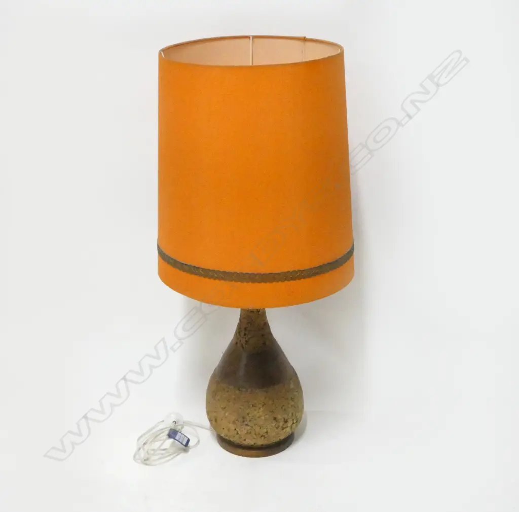 Cork table lamp, H.540mm Image 1++