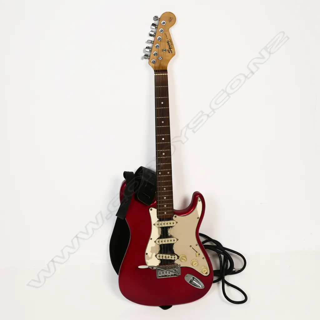 A Squier Stratocastor California Series electric guitar, Image 1++