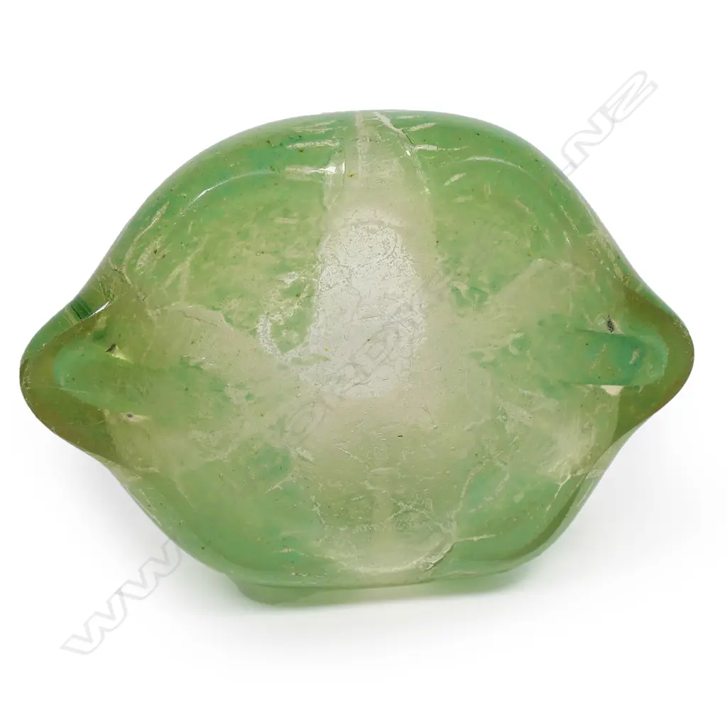 A glass vase, attributed to WMF Ikora range, c.1930s Image 1++