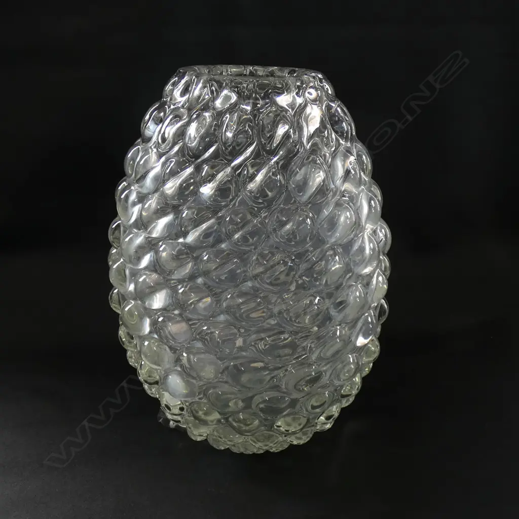 A large mid-century glass vase, Image 1++