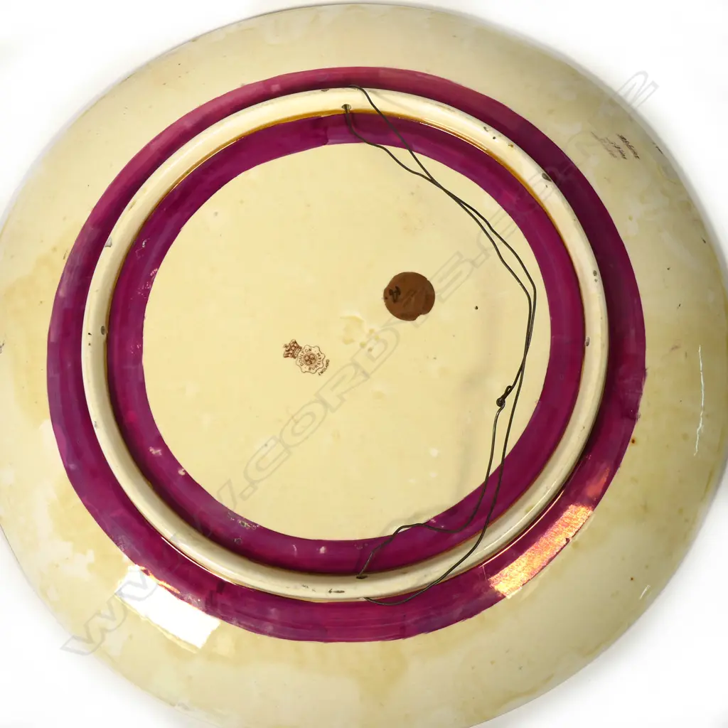 A Doulton  'Hispano-Moresque Ware' charger, attributed to John Salter, c.1890 Image 1++