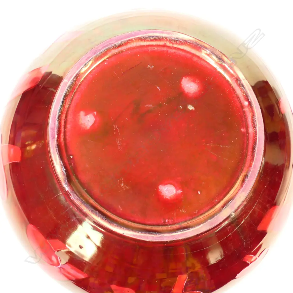 A rare and impressive large William Moorcroft 'Claremont’ flambé jardinière Image 1++