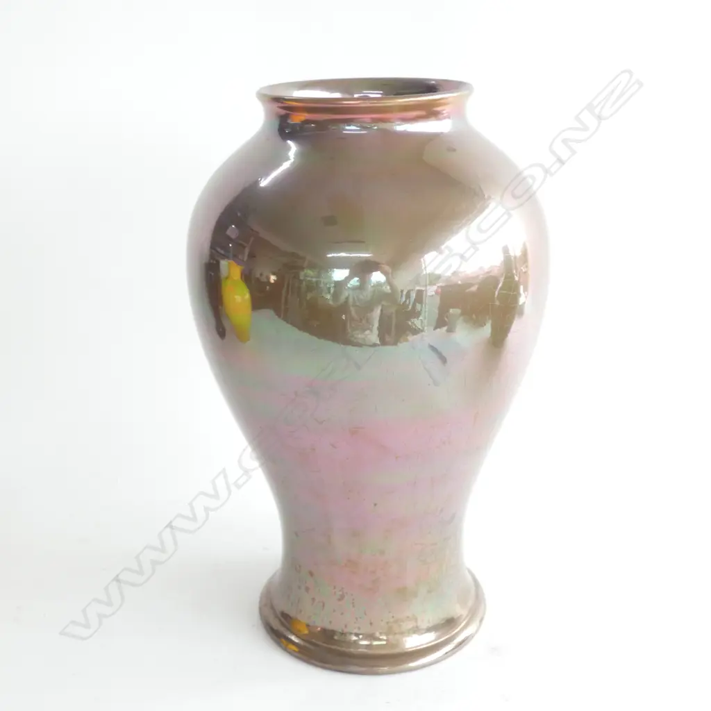 A large Moorcroft copper lustre vase Image 1++