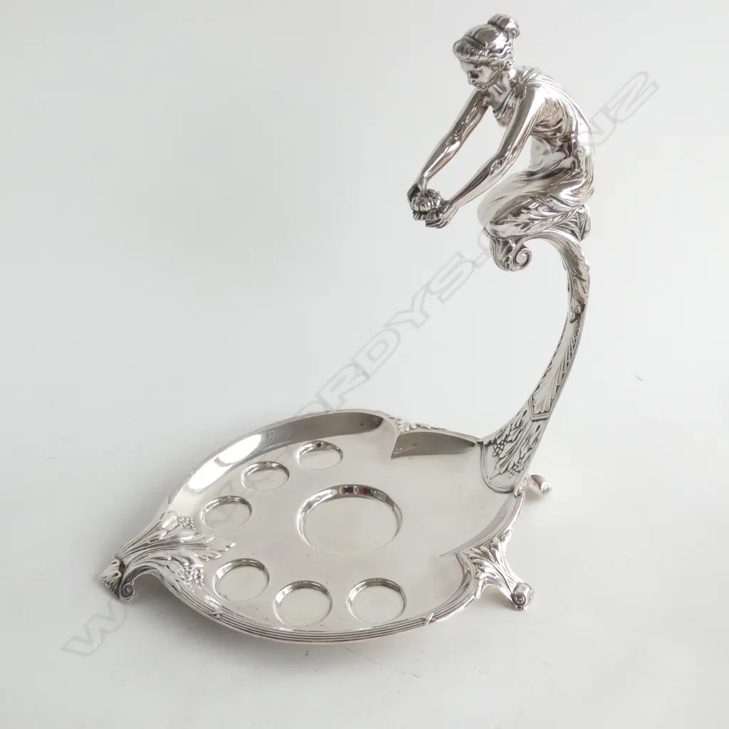 A Nouveau WMF silver plated liqueur tray Image 1++