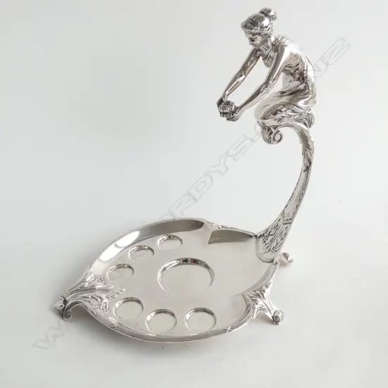 A Nouveau WMF silver plated liqueur tray