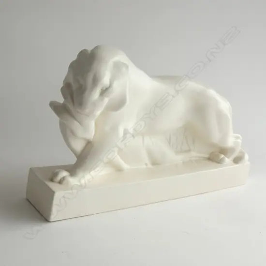 A Tiger and Buck designed by John Skeaping for Wedgwood