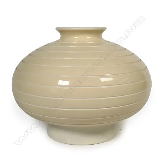 An experimental vase designed for Wedgwood by Keith Murray,