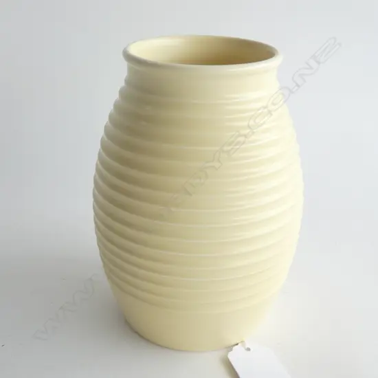 A vase designed by Keith Murray for Wedgwood