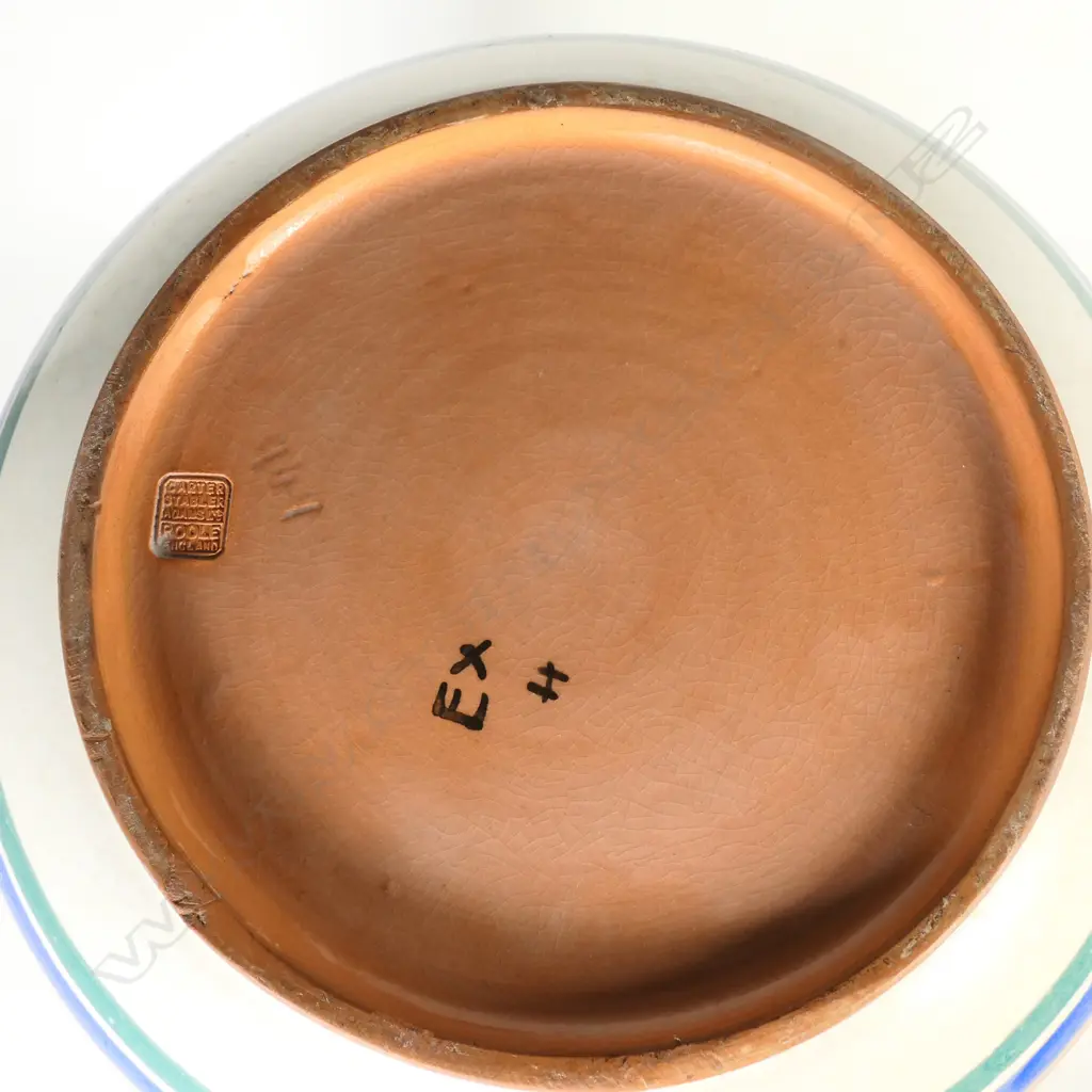 A large and impressive Poole (Carter Stabler Adams Ltd Poole England) exhibition vase Image 1++