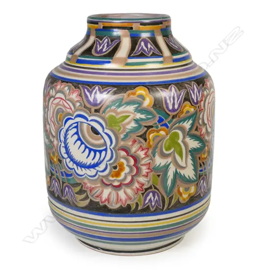 A large and impressive Poole (Carter Stabler Adams Ltd Poole England) exhibition vase