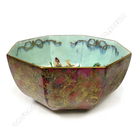 A Wedgwood Fairyland Lustre large bowl by Daisy Makeig-Jones,