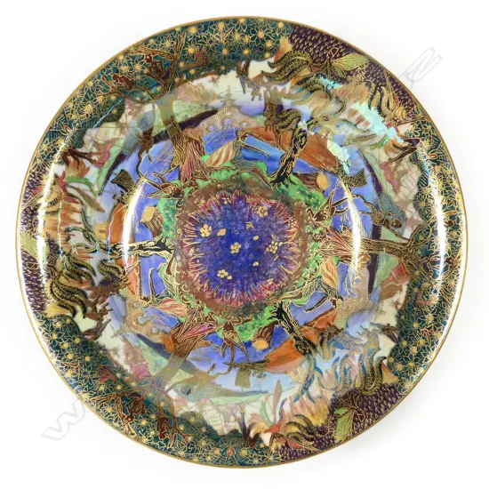 A Wedgwood Fairyland lustre Bowl by Daisy Makeig-Jones